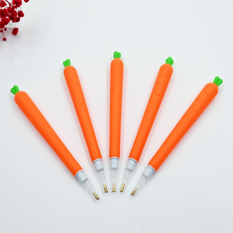 Craft Embellishment Storage - Diamentowe narzędzia hafciarskie marchewkowe pudełko na
