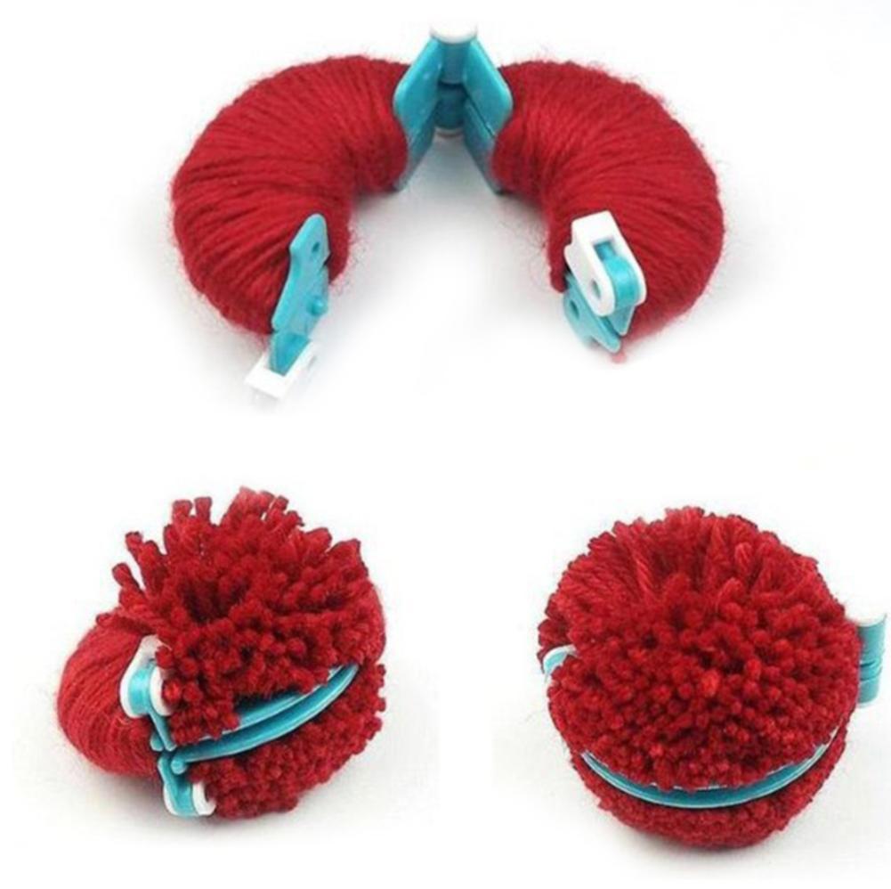 Pom Pom Maker Tool - Zestaw do robienia kulek z wełny,
