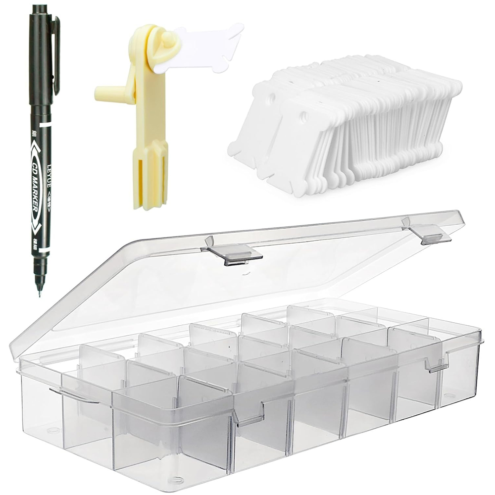 Craft Embellishment Storage - Organizer na nici do haftowania z