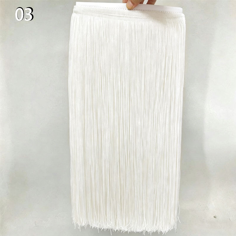 Fringe Ribbon Sewing - 1M 100cm Szeroka Koronkowa Taśma z