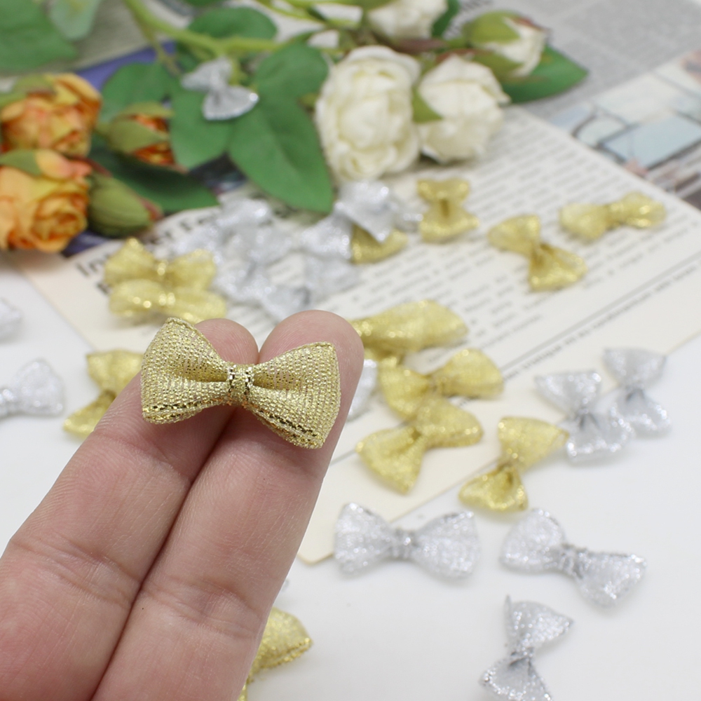 Embellishments For Scrapbooking - 50/100 szt. 15mm-30mm Złote i Srebrne