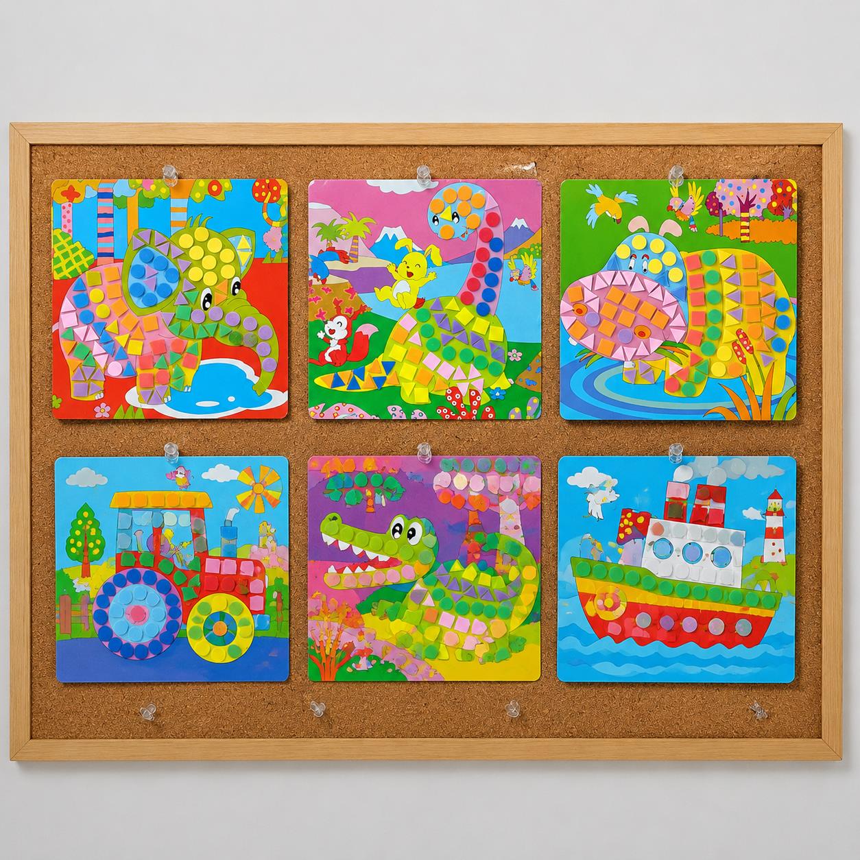 Embellishments For Scrapbooking - Płytki mozaikowe 3D z pianki –
