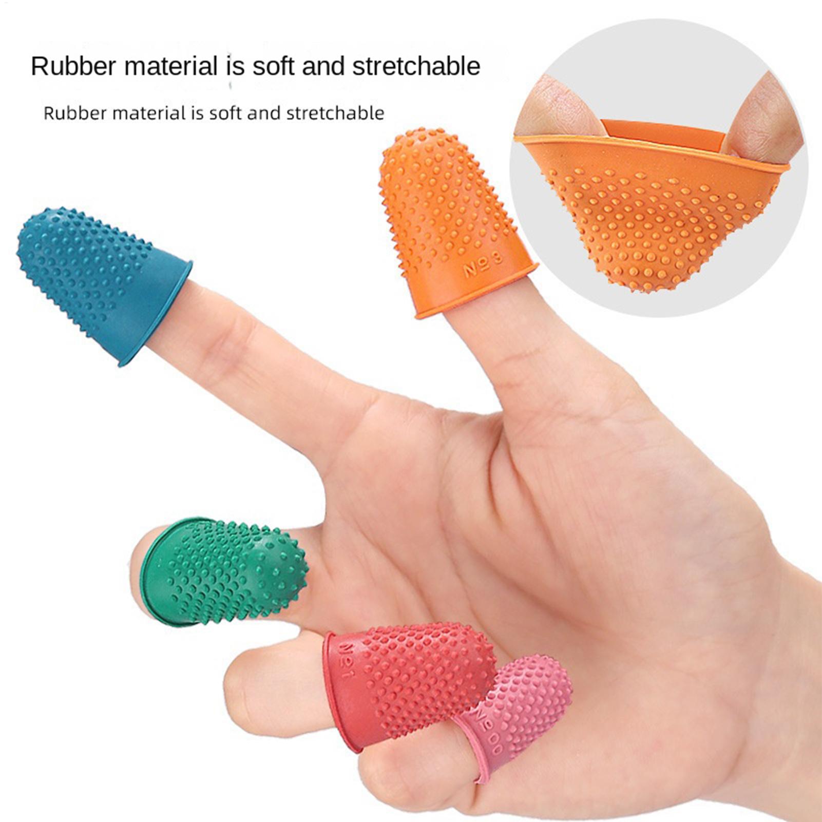Embroidery Craft - Gumowe nakładki na palce wielokrotnego użytku,