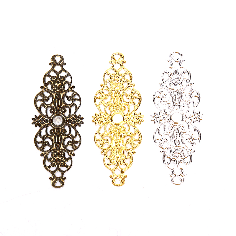 Embellishment Crafts - ★ ▲ 20 szt. Filigranowe kwiatowe