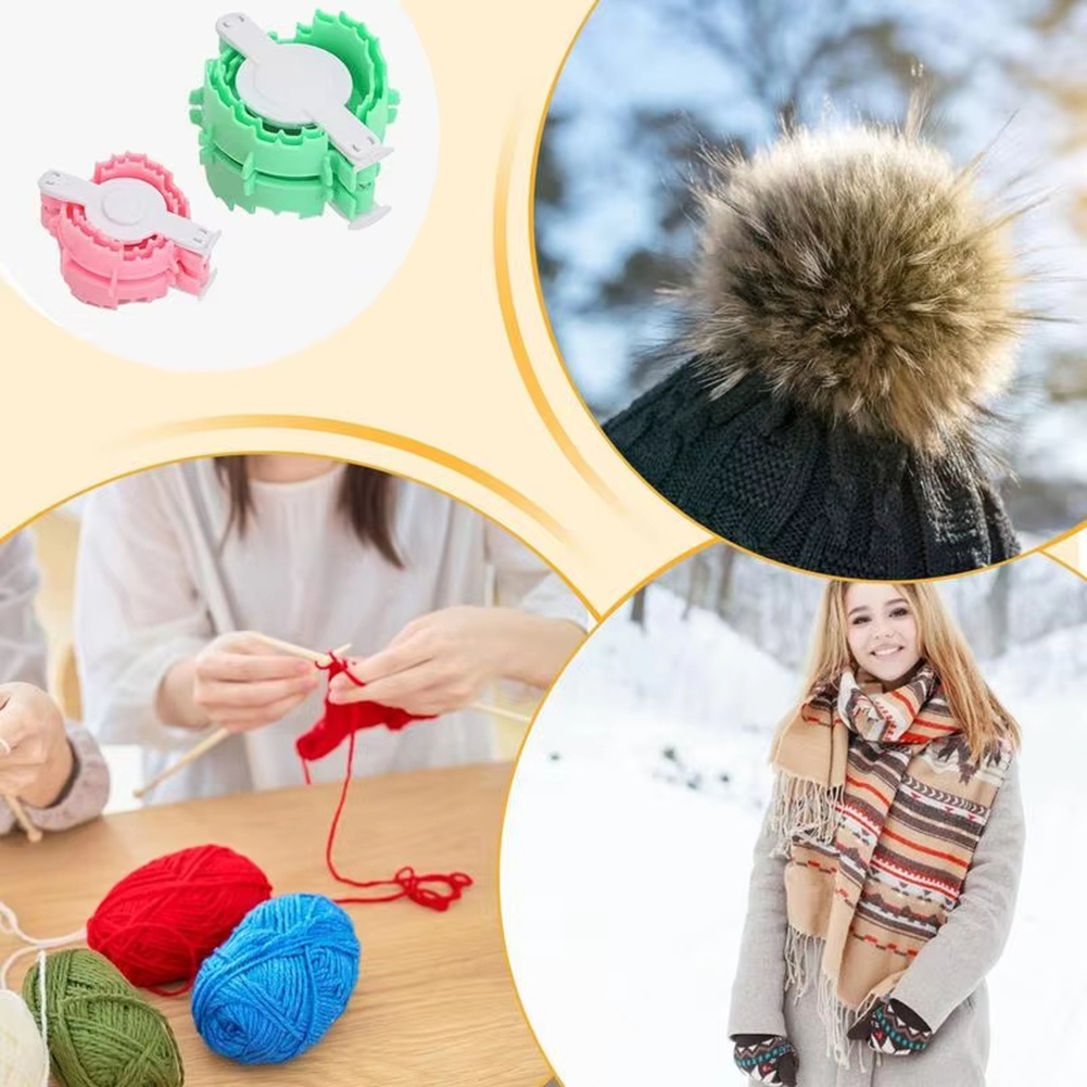 Pom Pom Maker Tool - AC76 - Przyrząd do robienia pomponów,