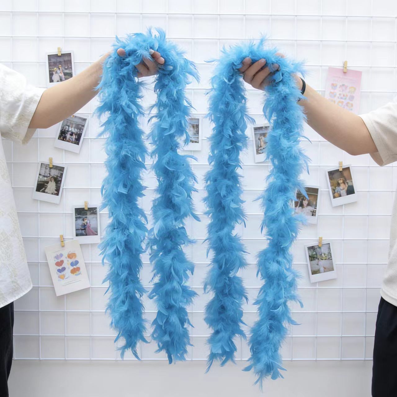 Feather Trim Marabou - 2M Boa z piór marabu z