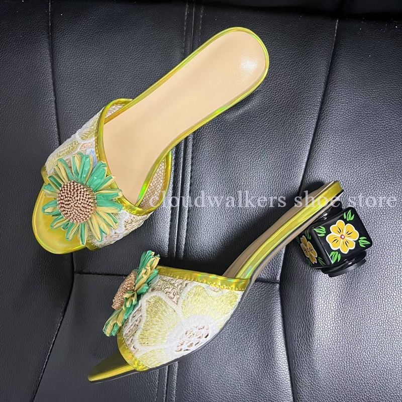 Klapki letnie z tęczowym hafte – Embroidery Embellishments recenzja i cena