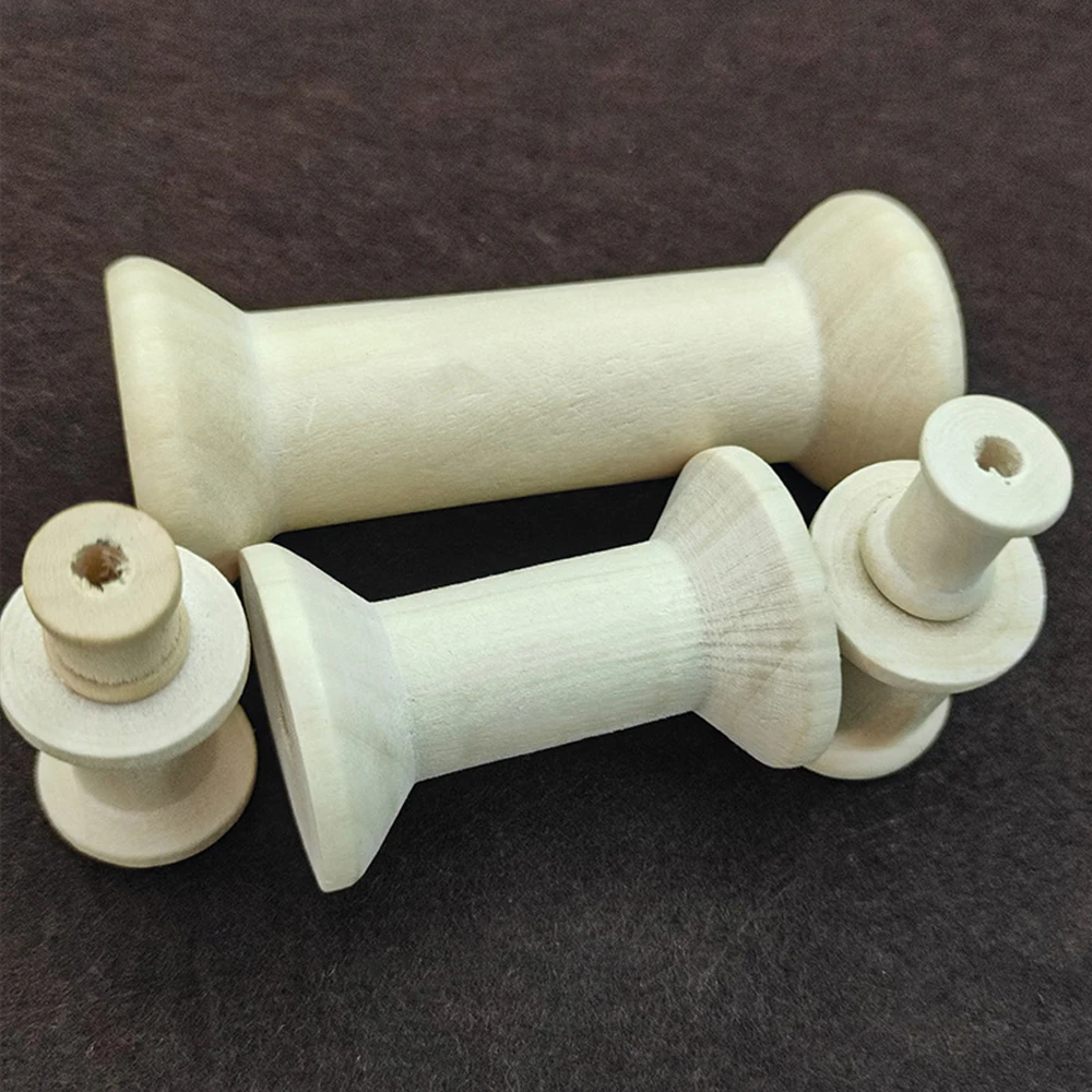 10/5 sztuk Mini drewniane szpu – Organza Ribbon Spool recenzja i cena