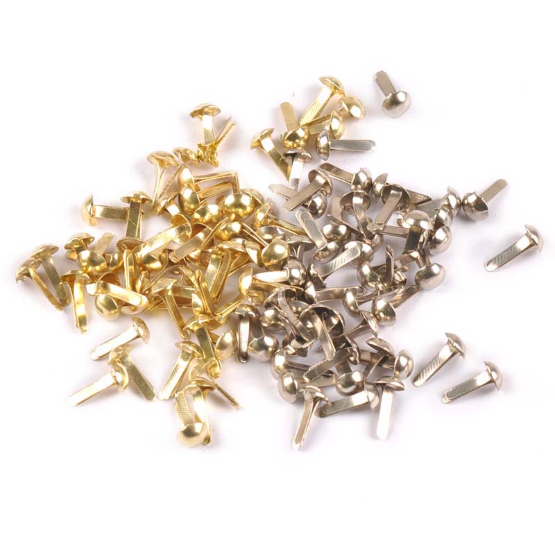 100 sztuk mieszane srebrne/zło – Embellishments For Scrapbooking recenzja i cena