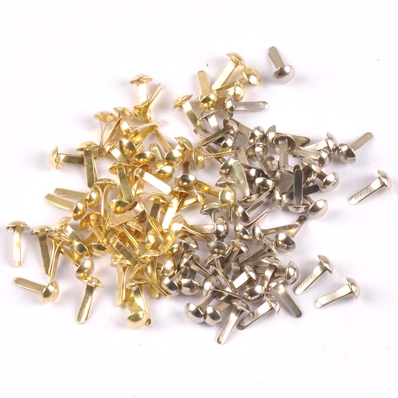 100 sztuk mieszane srebrne/zło – Embellishments For Scrapbooking recenzja i cena