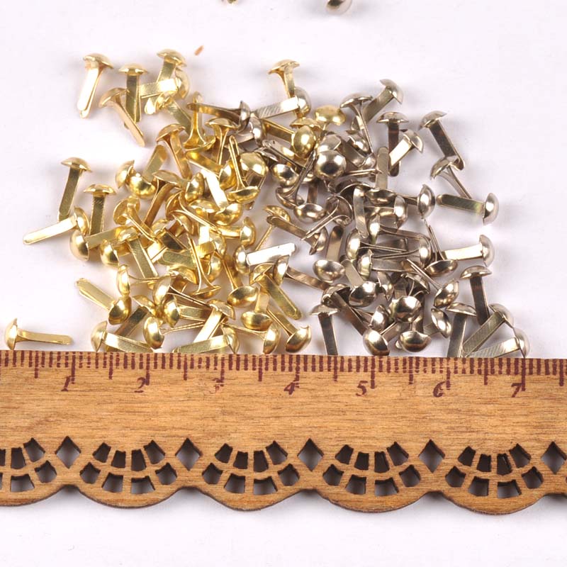 100 sztuk mieszane srebrne/zło – Embellishments For Scrapbooking recenzja i cena