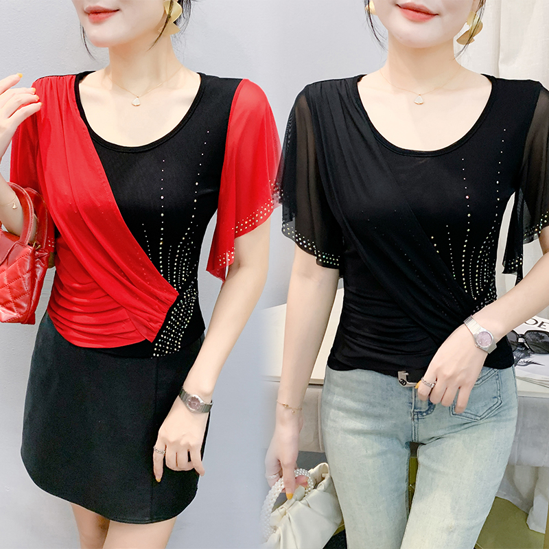 Damski top z siateczki na lato – Beaded Trim Fringe recenzja i cena