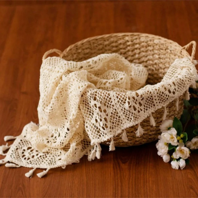 Noworodek fotografia rekwizyty – Tassel Fringe Trim recenzja i cena