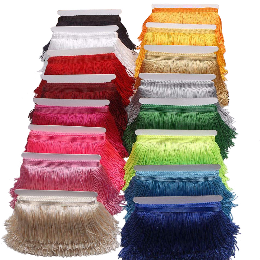 10 jardów 15 cm długich frędzl – Fringe Ribbon Sewing recenzja i cena