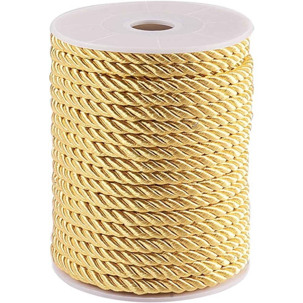 5mm 18 jardów skręconej złotej – Cord Trim Twisted recenzja i cena