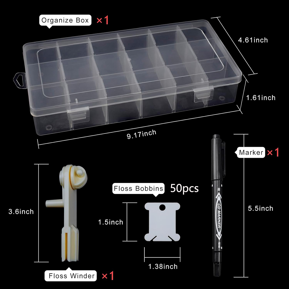 Organizer na nici do haftowani – Craft Embellishment Storage recenzja i cena