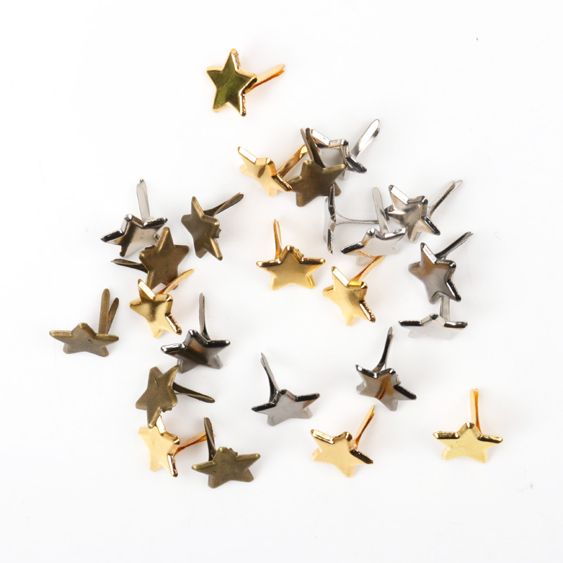 50 sztuk mieszane metalowe gwi – Embellishments For Scrapbooking recenzja i cena
