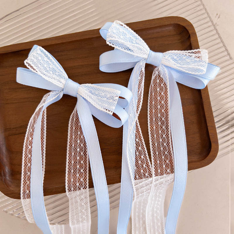 Słodkie dzieci Bowknot spinki  – Tassel Fringe Trim recenzja i cena