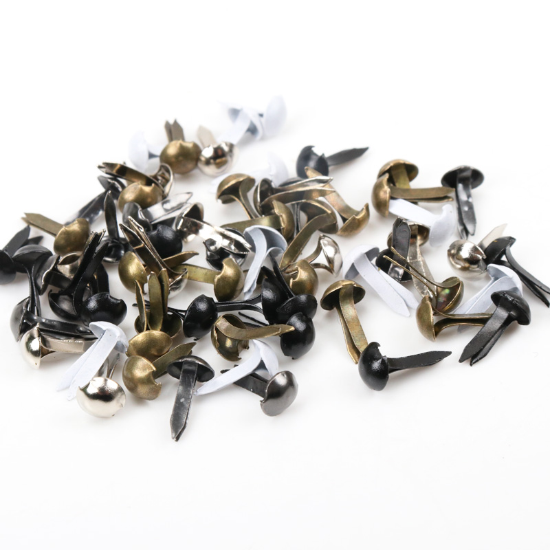 100 sztuk mieszane okrągłe met – Embellishments For Scrapbooking recenzja i cena