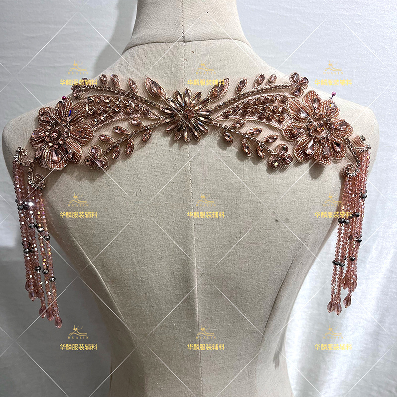 Ręcznie wyszywane frędzlami z  – Beaded Trim Fringe recenzja i cena