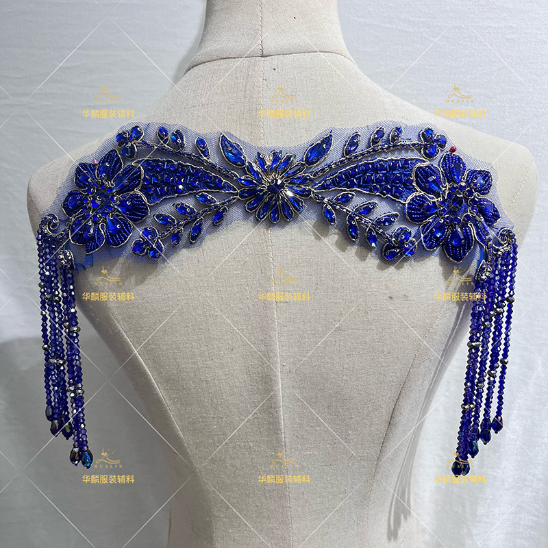Ręcznie wyszywane frędzlami z  – Beaded Trim Fringe recenzja i cena