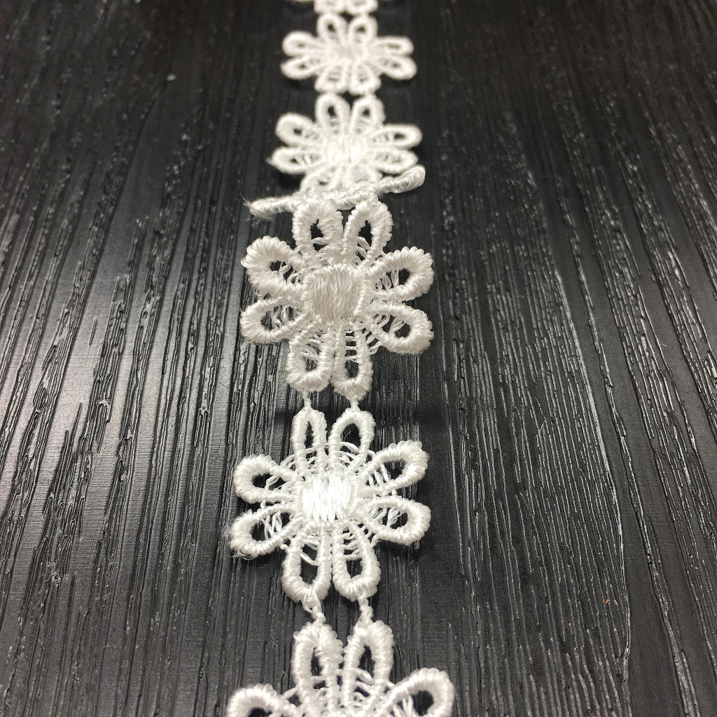 Śliczne puste kwiaty odzież ko – Lace Ribbon Trim recenzja i cena
