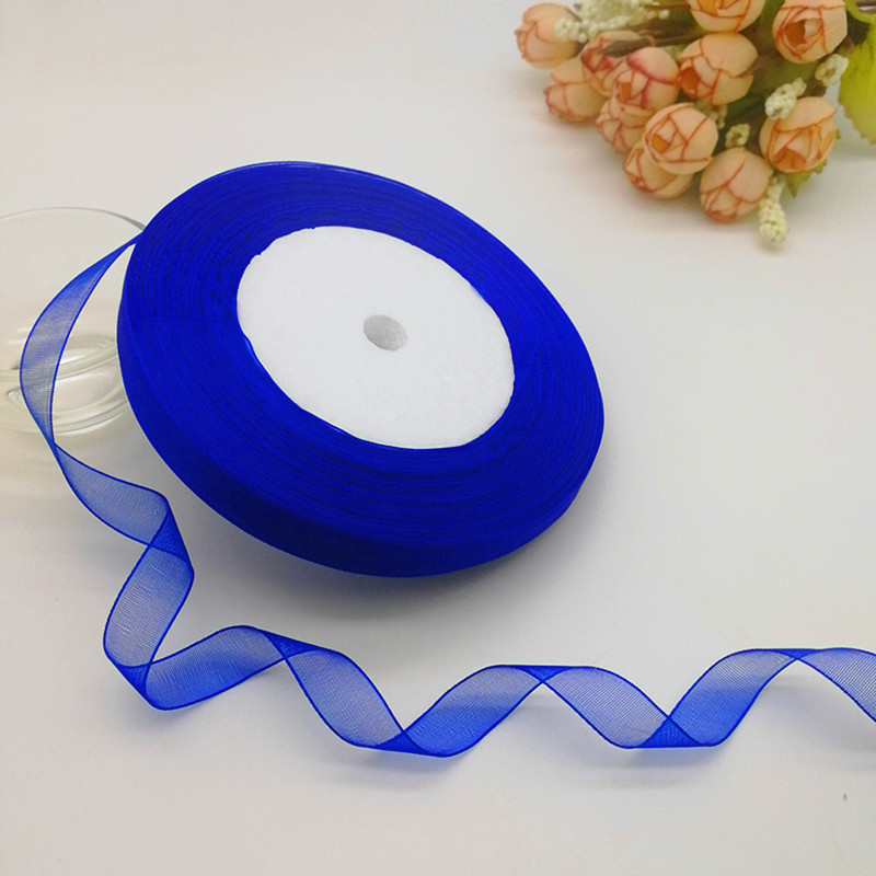 50 jardów 10/20/25mm szpula sa – Organza Ribbon Spool recenzja i cena