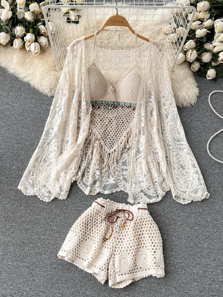 Letni Nowy Zestaw Wakacyjny Da – Tassel Fringe Trim recenzja i cena