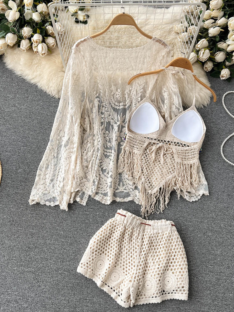 Letni Nowy Zestaw Wakacyjny Da – Tassel Fringe Trim recenzja i cena