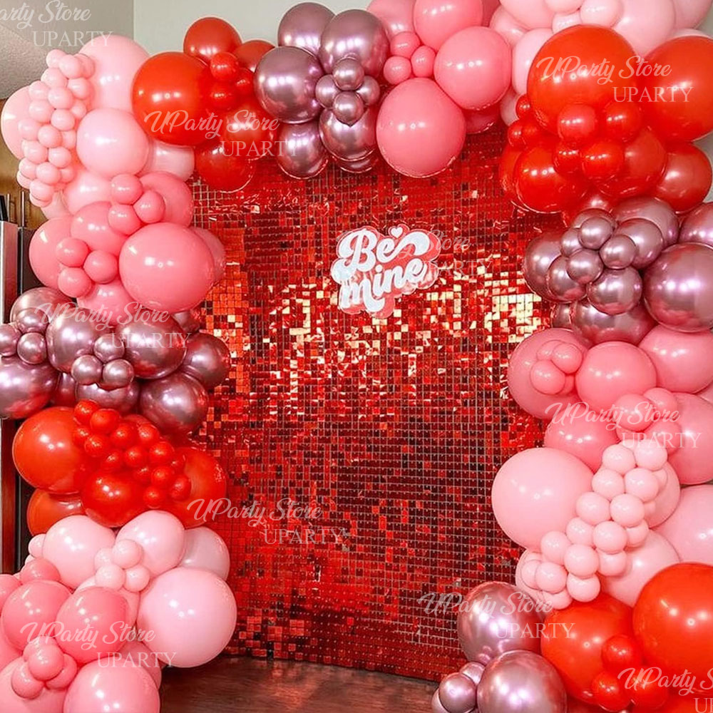 Czerwone, połyskujące panele ś – Sequin Fabric Panel recenzja i cena