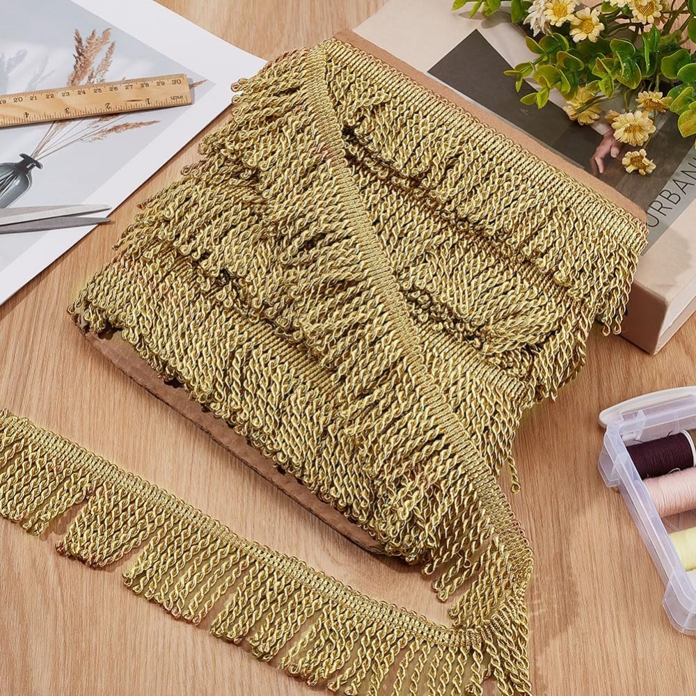 12 jardów x 2,2 cala Frędzle O – Tassel Fringe Trim recenzja i cena