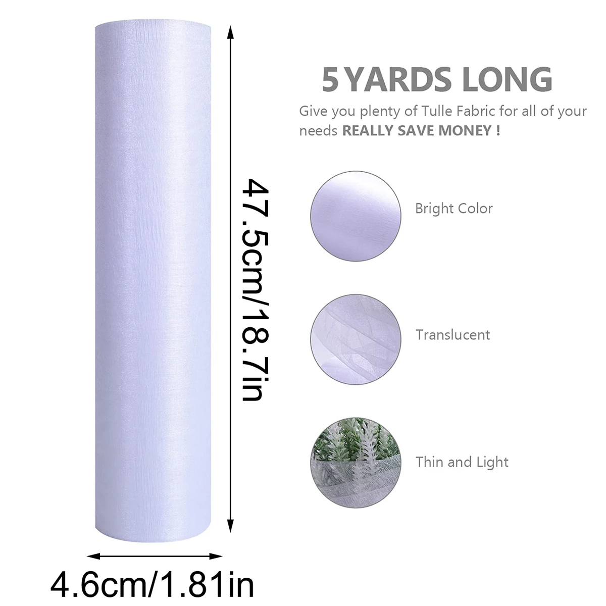 Kryształowa organza, tiul - 5  – Organza Ribbon Spool recenzja i cena