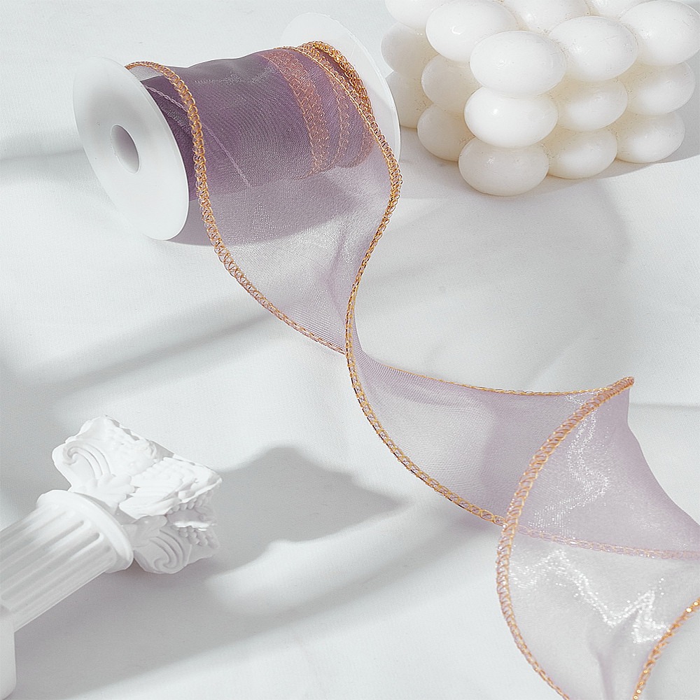 5 jardów wstążek z organzy pol – Organza Ribbon Spool recenzja i cena