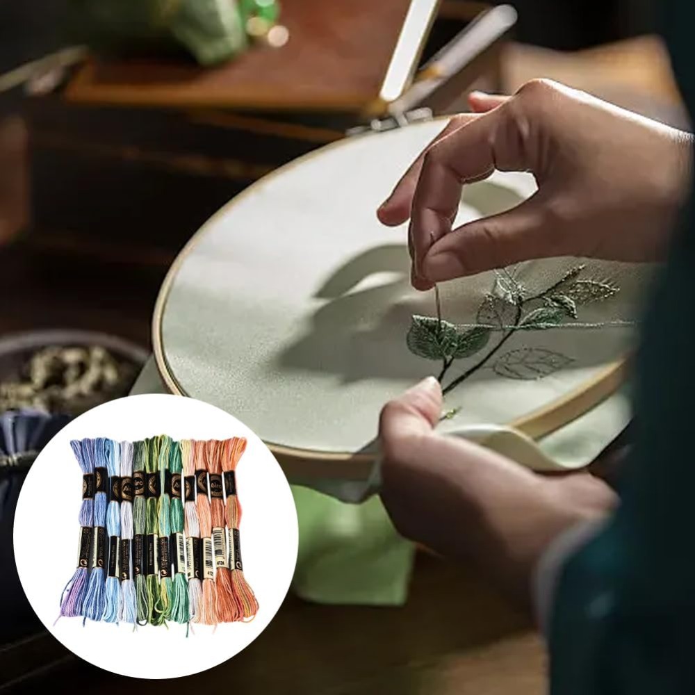 12 motków, 105 jardów, mulina  – Embroidery Embellishments recenzja i cena