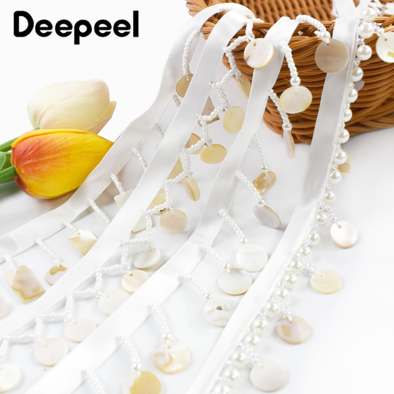 4/10 Jardów 3/4 cm Ozdobne Frę – Beaded Trim Fringe recenzja i cena