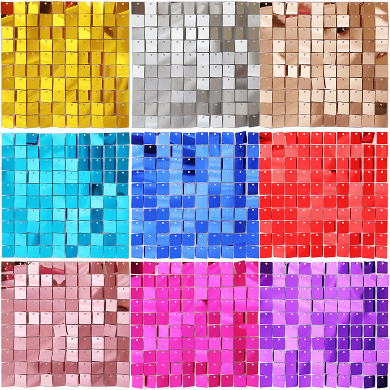6-27 szt. Paneli Ściennych z C – Sequin Fabric Panel recenzja i cena