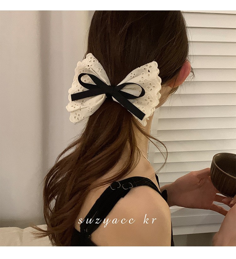 Francuska retro dwuwarstwowa k – Lace Ribbon Trim recenzja i cena