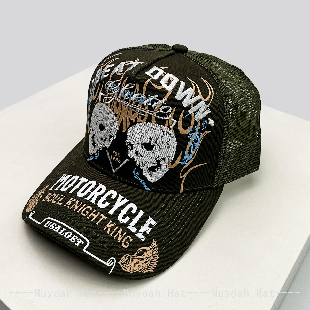 Czapka typu trucker z haftowan – Embroidery Craft recenzja i cena