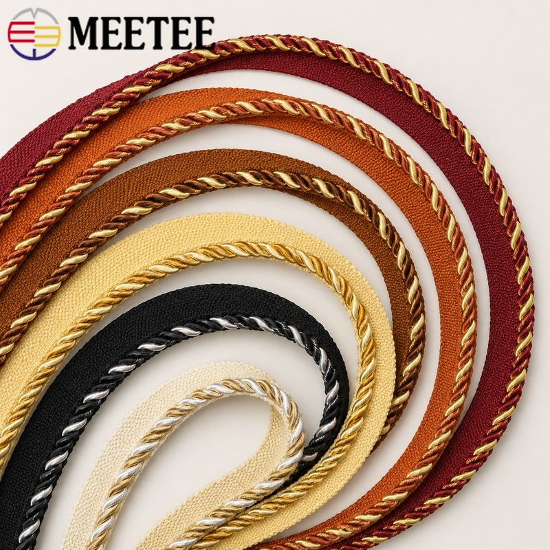 2/5/10/12M Meetee 6mm Dwukolor – Cord Trim Twisted recenzja i cena