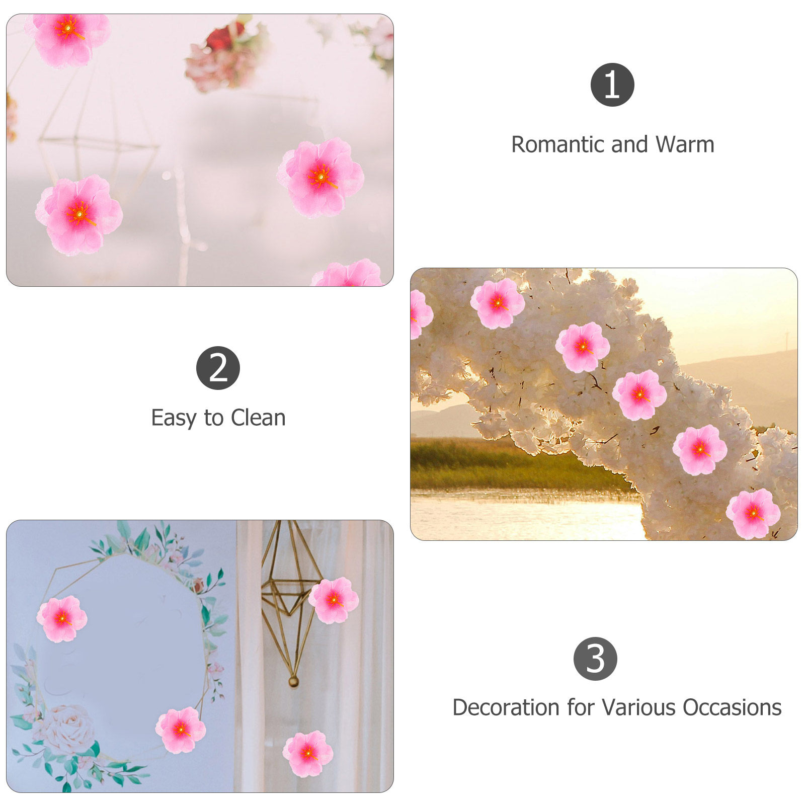 100 sztuk ozdób z tkaniny w ks – Craft Embellishments recenzja i cena