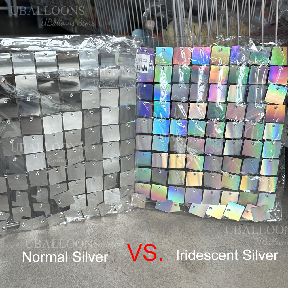 Panele ścienne z srebrnym poły – Sequin Fabric Panel recenzja i cena