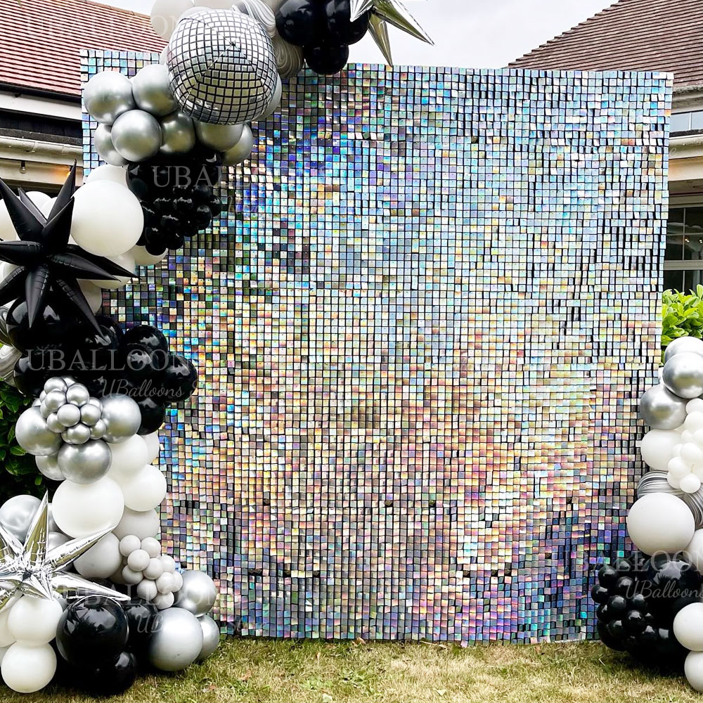 Panele ścienne z srebrnym poły – Sequin Fabric Panel recenzja i cena