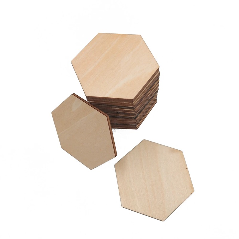 10-120mm Drewniane Sześciokątn – Craft Embellishments recenzja i cena