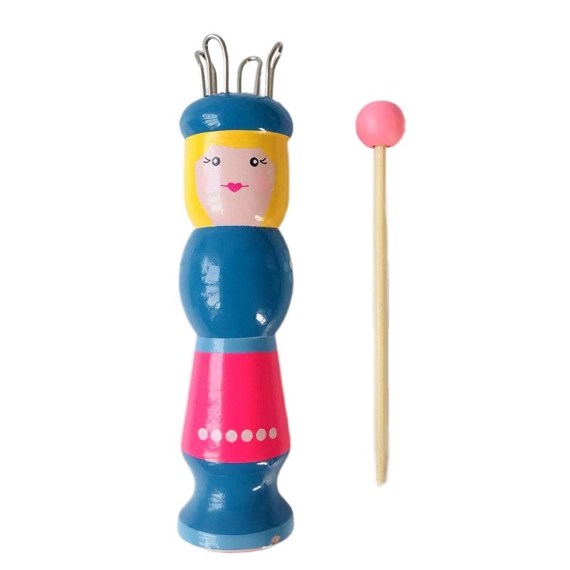 Drewniana lalka, francuska dzi – Pom Pom Maker Tool recenzja i cena