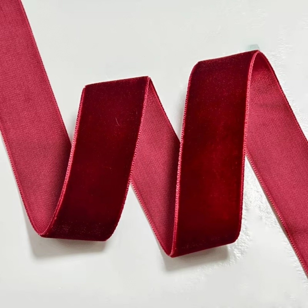5 Jardów/Rolka Aksamitna Wstąż – Velvet Ribbon Roll recenzja i cena