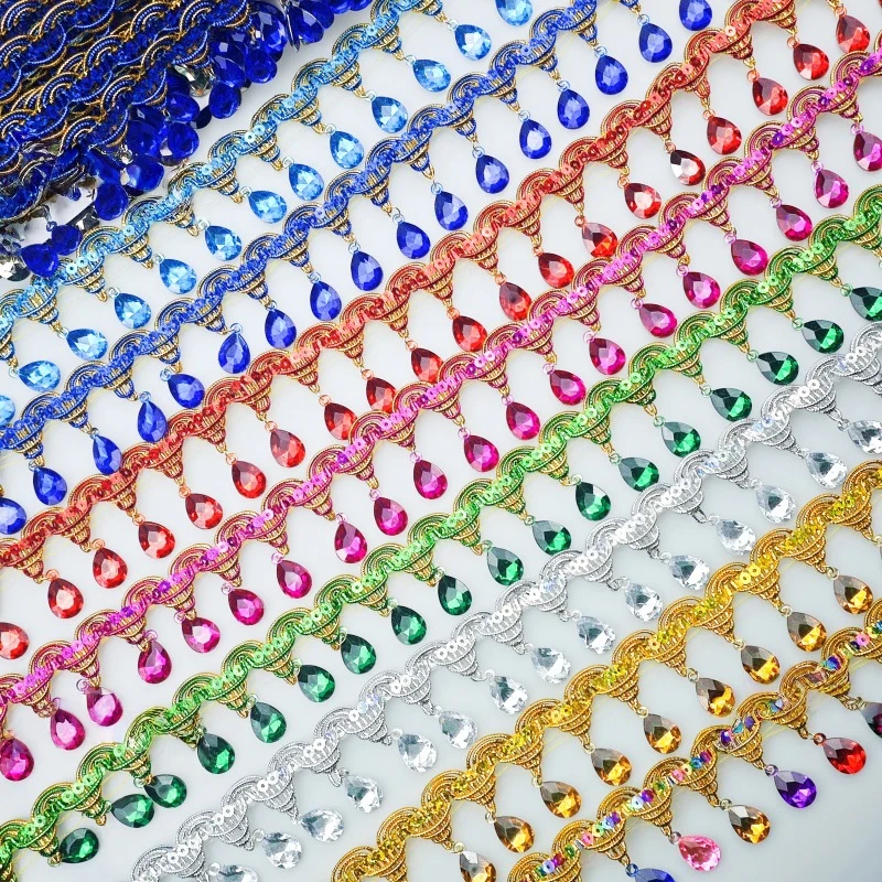Koronka z frędzlami z dżetów i – Tassel Fringe Trim recenzja i cena