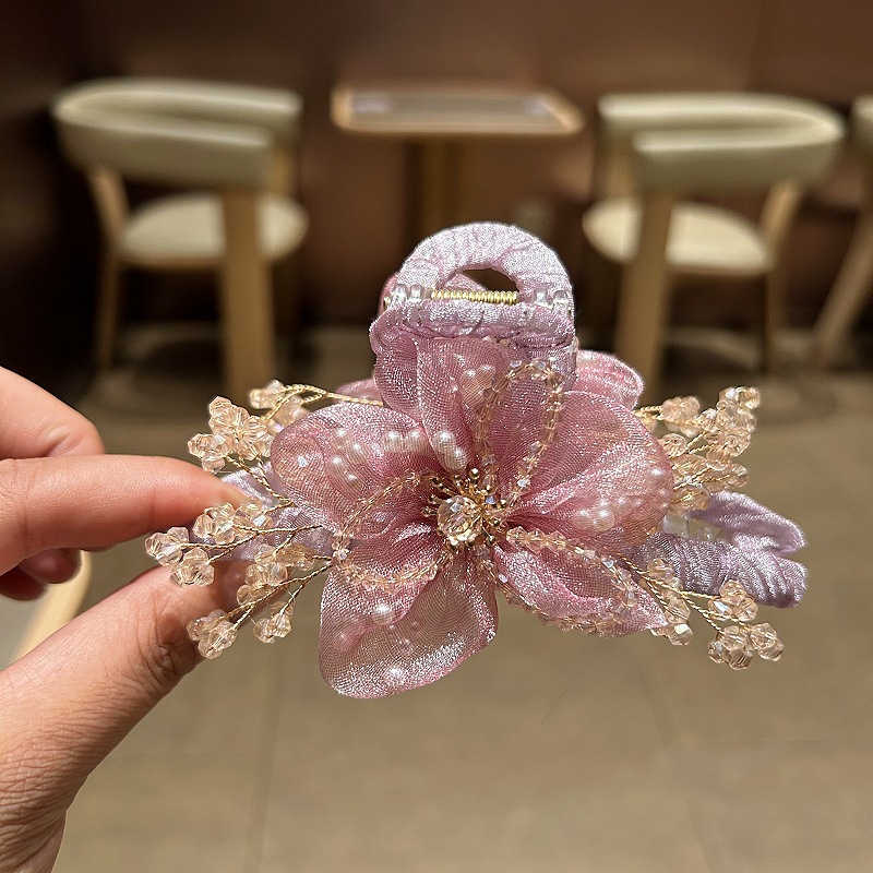 Eleganckie koreańskie akcesori – Crystal Mesh Fabric recenzja i cena