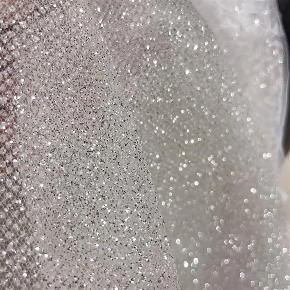 Superdensity-srebrna przędza s – Crystal Mesh Fabric recenzja i cena