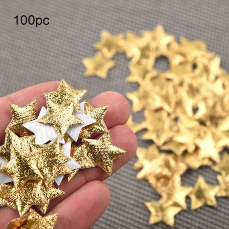 100 sztuk złote/srebrne gwiazd – Embellishments For Scrapbooking recenzja i cena
