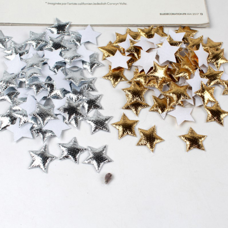 100 sztuk złote/srebrne gwiazd – Embellishments For Scrapbooking recenzja i cena